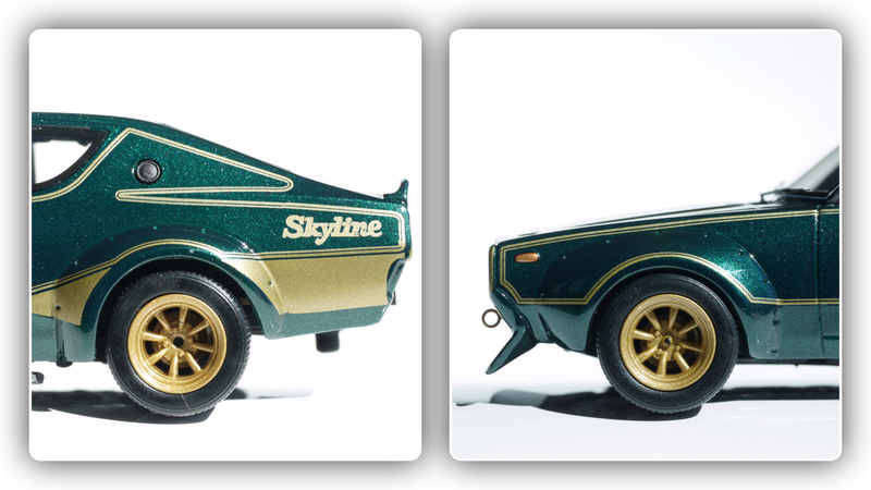 Illustration for article titled LaLD Car Week: Land of the Rising Sunday - 1/43 scale P-4 Nissan Skyline GT-R (KPGC110)
